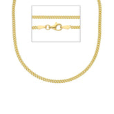 18 Karat Gold Herren Halskette - MGT060GG